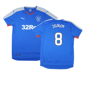 Rangers 2015-16 Home Shirt (S) (Excellent) (Zelalem 8)_0