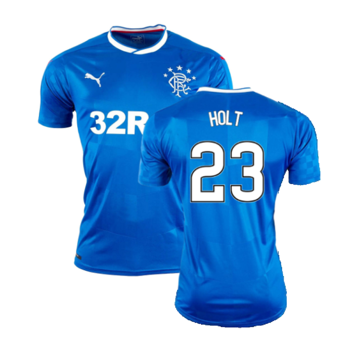 Rangers 2016-17 Home Shirt (XL) (Very Good) (Holt 23)