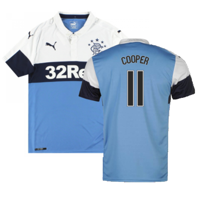 Rangers 2016-17 Third Shirt (XXL) (Excellent) (Cooper 11)