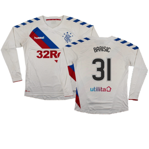 Rangers 2018-19 Long Sleeve Away Shirt (XS) (Excellent) (Barisic 31)_0