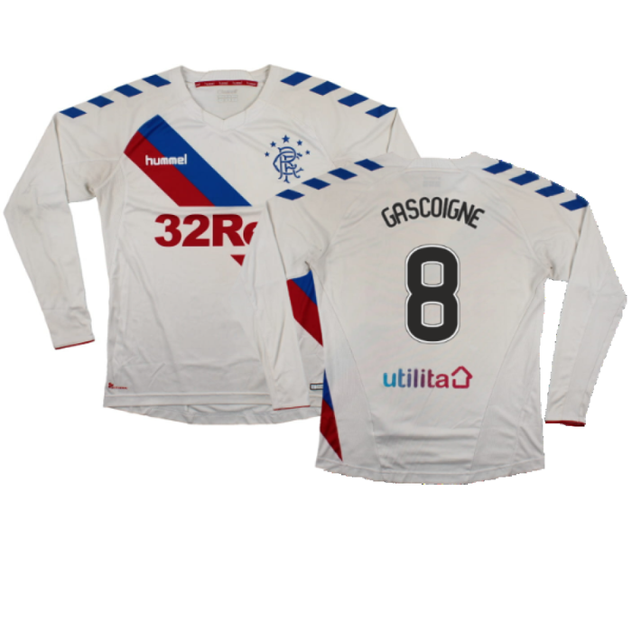 Rangers 2018-19 Long Sleeve Away Shirt (XS) (Excellent) (GASCOIGNE 8)