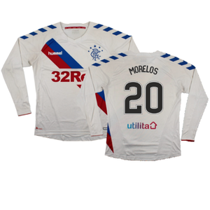 Rangers 2018-19 Long Sleeve Away Shirt (XS) (Excellent) (Morelos 20)_0