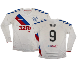 Rangers 2018-19 Long Sleeve Away Shirt (XS) (Excellent) (PRSO 9)_0