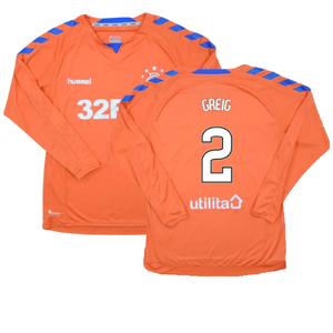 Rangers 2018-19 Long Sleeve Third Shirt (S) (Excellent) (GREIG 2)_0