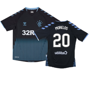 Rangers 2019-20 Away Shirt (L) (Very Good) (MORELOS 20)_0