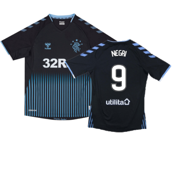 Rangers 2019-20 Away Shirt (L) (Very Good) (NEGRI 9)