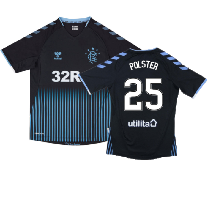 Rangers 2019-20 Away Shirt (L) (Very Good) (Polster 25)