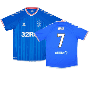 Rangers 2019-20 Home Shirt (L) (Excellent) (Hagi 7)_0