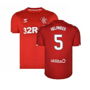 Rangers 2019-20 Third Shirt (M) (Mint) (Helander 5)_0