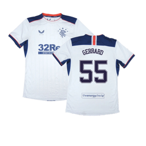 Rangers 2020-21 Away Shirt (4XL) (Excellent) (Gerrard 55)_0