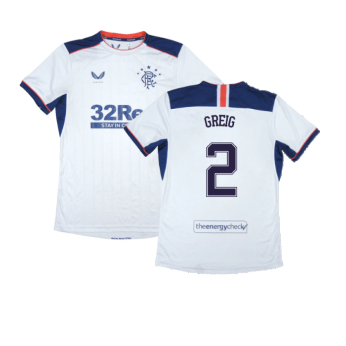 Rangers 2020-21 Away Shirt (4XL) (Excellent) (GREIG 2)