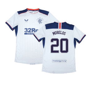 Rangers 2020-21 Away Shirt (4XL) (Excellent) (MORELOS 20)_0