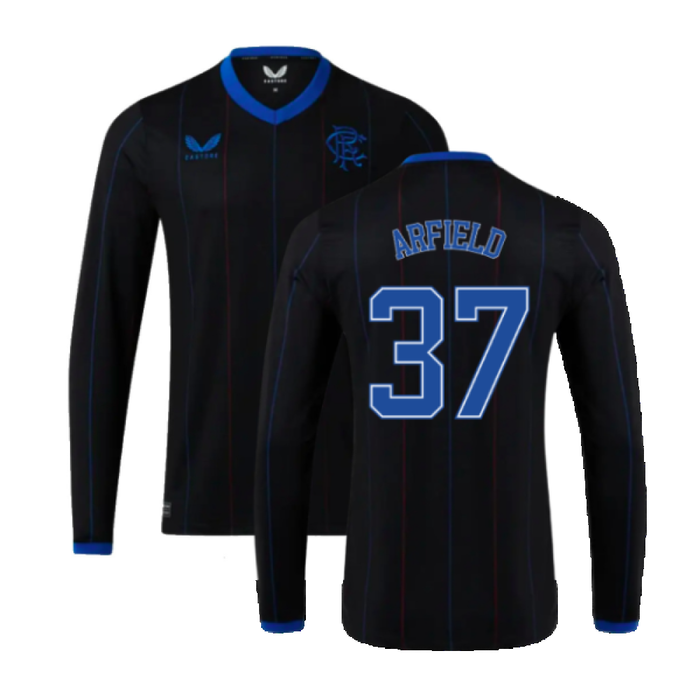 Rangers 2022-23 Long Sleeve Fourth Shirt (XXL) (Excellent) (ARFIELD 37)