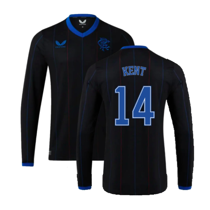 Rangers 2022-23 Long Sleeve Fourth Shirt (XXL) (Excellent) (KENT 14)