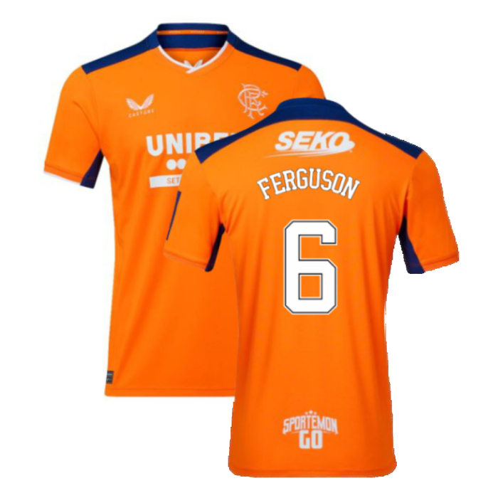 Rangers 2022-23 Third Shirt (4XL) (Mint) (FERGUSON 6)