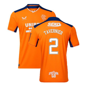 Rangers 2022-23 Third Shirt (XL) (Mint) (TAVERNIER 2)_0