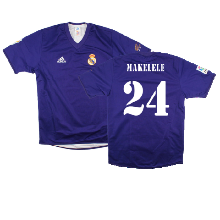 Real Madrid 2001-02 Anniversary Third Shirt (S) (Excellent) (Makelele 24)