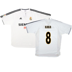 Real Madrid 2003-04 Home Shirt (XL) (Good) (Kaka 8)_0