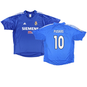 Real Madrid 2004-05 Third Shirt (L) (Excellent) (PUSKAS 10)_0