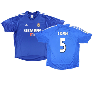 Real Madrid 2004-05 Third Shirt (L) (Excellent) (ZIDANE 5)_0