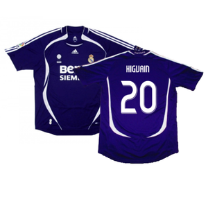 Real Madrid 2006-2007 Third Shirt (S) (Excellent) (Higuain 20)_0