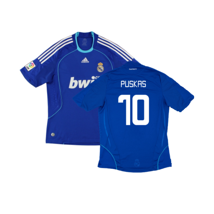 Real Madrid 2008-09 Away Shirt (S) (Very Good) (Puskas 10)