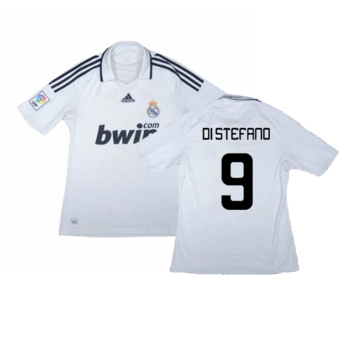 Real Madrid 2008-09 Home Shirt (L) (Very Good) (Di Stefano 9)