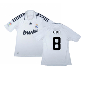 Real Madrid 2008-09 Home Shirt (L) (Very Good) (Kaka 8)_0