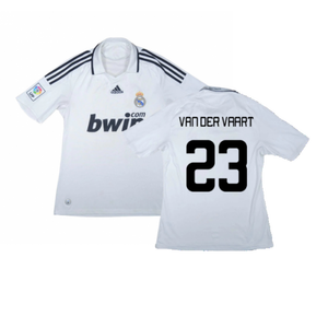 Real Madrid 2008-09 Home Shirt (L) (Very Good) (Van Der Vaart 23)_0