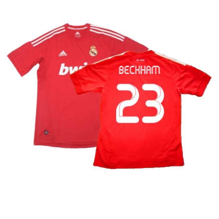 Real Madrid 2011-12 CL Third Shirt (S) (Excellent) (Beckham 23)