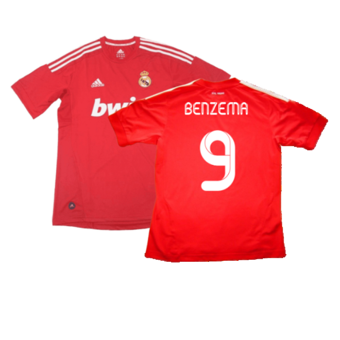 Real Madrid 2011-12 CL Third Shirt (S) (Excellent) (Benzema 9)