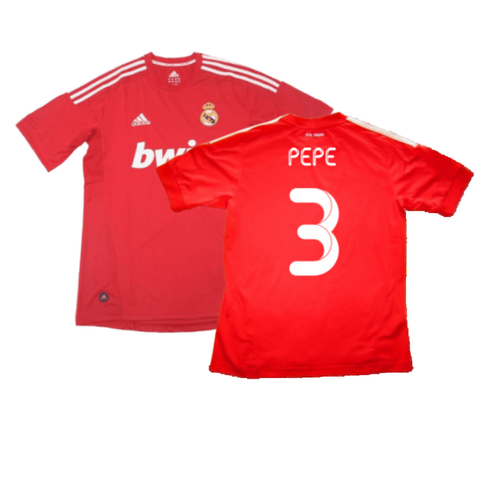 Real Madrid 2011-12 CL Third Shirt (S) (Excellent) (Pepe 3)