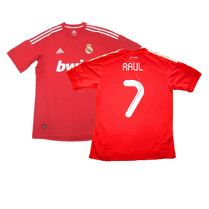 Real Madrid 2011-12 CL Third Shirt (S) (Excellent) (Raul 7)_0