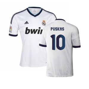 Real Madrid 2012-13 Home Shirt (XL) (Very Good) (Puskas 10)_0