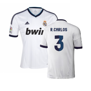 Real Madrid 2012-13 Home Shirt (XL) (Very Good) (R.Carlos 3)_0