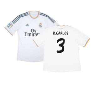 Real Madrid 2013-14 Home (M) (Very Good) (R.CARLOS 3)_0