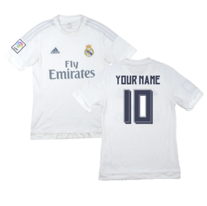 Real Madrid 2015-16 Home Shirt (M) (Your Name 10) (Excellent)_0