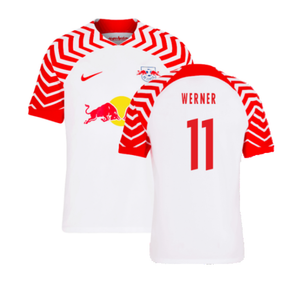 Red Bull Leipzig 2023-24 Home Shirt (L) (Werner 11) (Good)_0