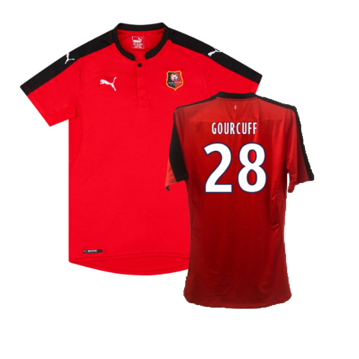 Rennes 2016-17 Home Shirt (Sponsorless) (XL) (Excellent) (Gourcuff 28)