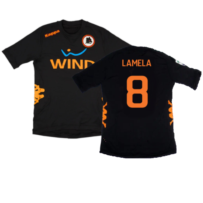 Roma 2011-12 Third Shirt (XL) (Lamela 8) (Excellent)