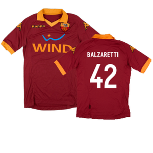 Roma 2012-13 Home Shirt (MB) (Balzaretti 42) (Very Good)_0