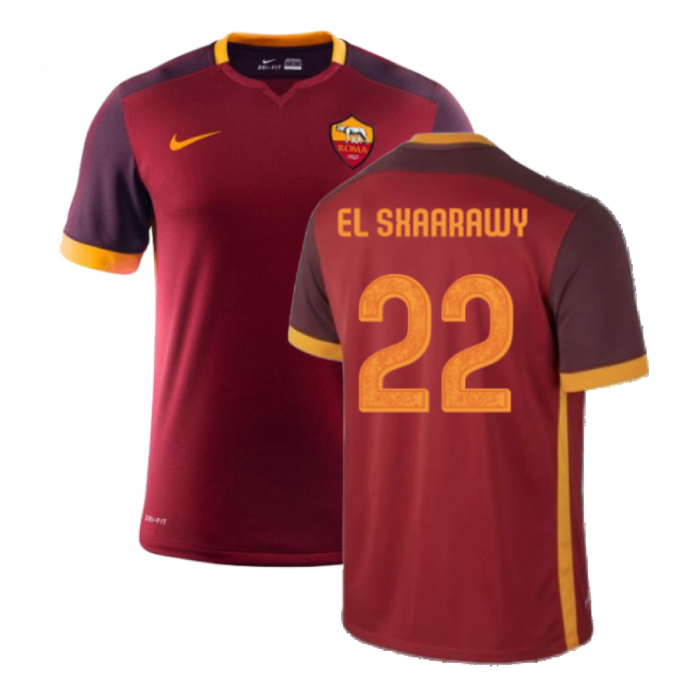 Roma 2015-16 Home Shirt (S) (Very Good) (El Shaarawy 22)