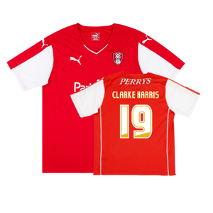 Rotherham 2015-16 Home Shirt (L) (Very Good) (Clarke Harris 19)_0