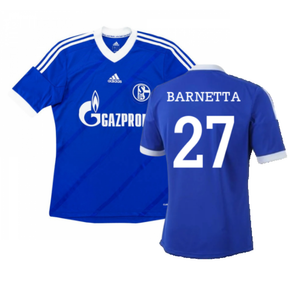 Schalke 2012-13 Home Shirt (L) (Excellent) (Barnetta 27)_0