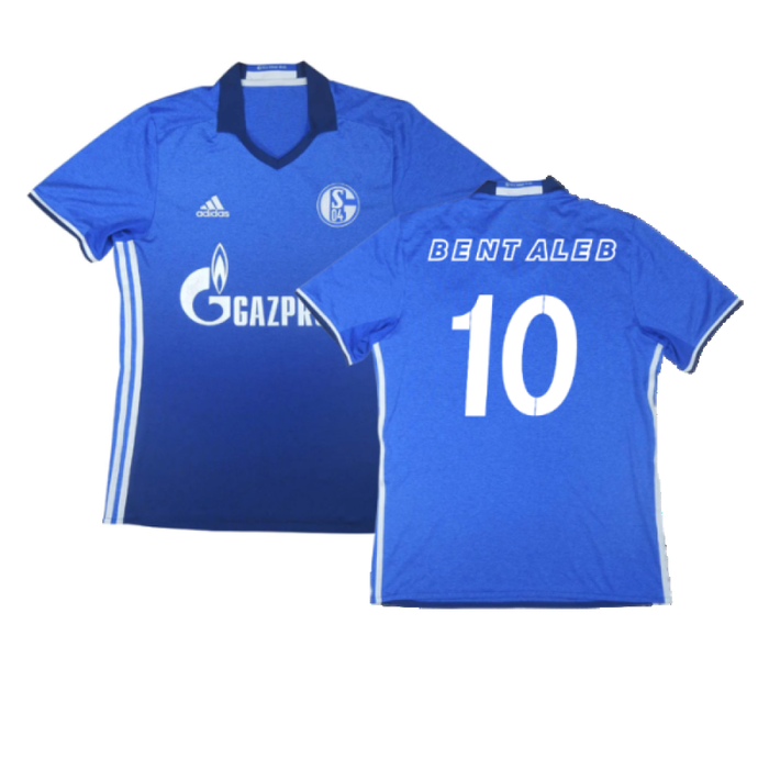 Schalke 2016-18 Home Shirt (Excellent) (Bentaleb 10)