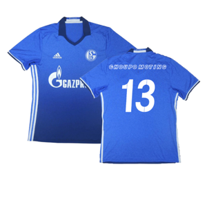 Schalke 2016-18 Home Shirt (Excellent) (Choupo Moting 13)_0