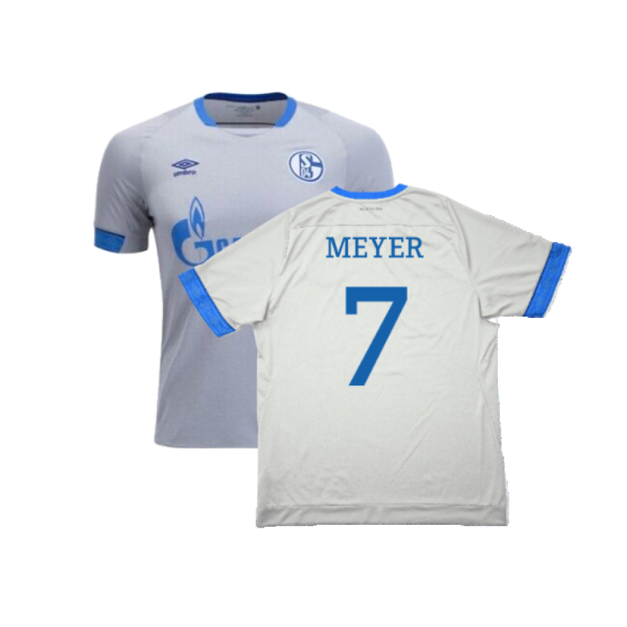 Schalke 2018-19 Away Shirt (Excellent) (Meyer 7)