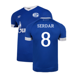 Schalke 2018-19 Home Shirt (2XL) (Excellent) (Serdar 8)_0