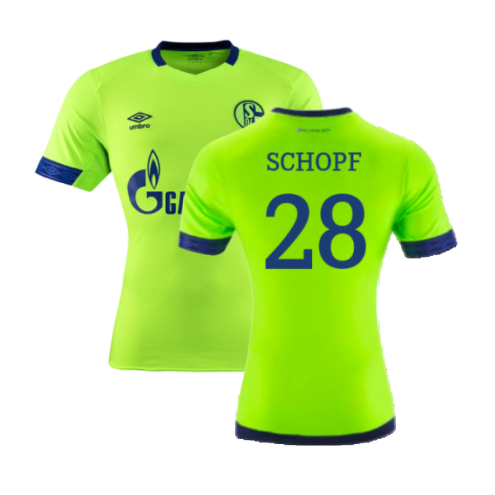 Schalke 2018-19 Third Shirt (XL) (Fair) (Schopf 28)