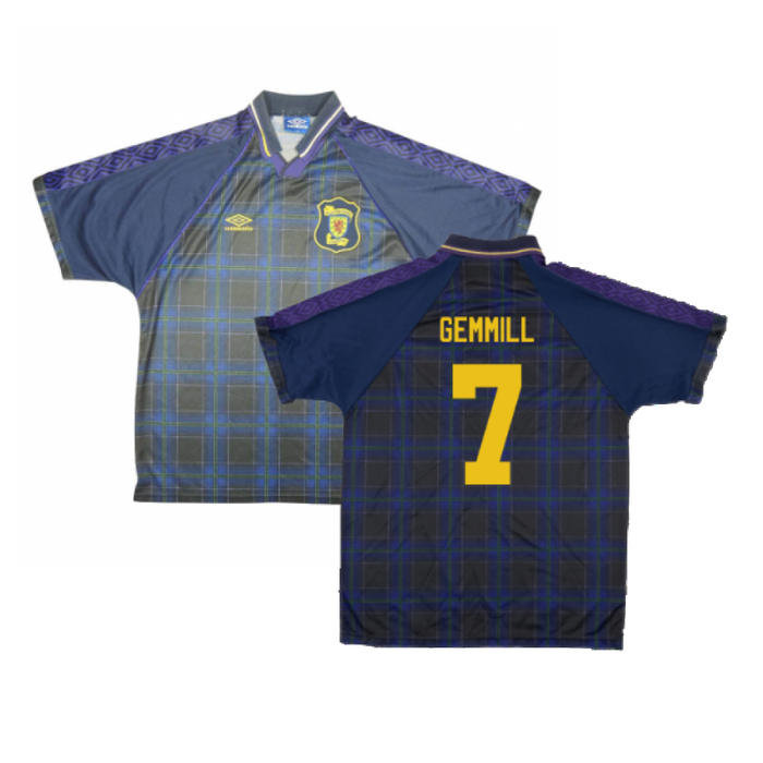 Scotland 1994-96 Home Shirt (Excellent) (Gemmill 7)